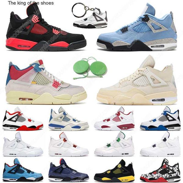 5.5-13 mens basketball shoes 4s 4 neon black cat white cement desert moss cool grey women men trainer sports sneakers
5.5-13 mens basketball shoes 4s 4 neon black cat white cement desert moss cool grey women men trainer sports sneakers