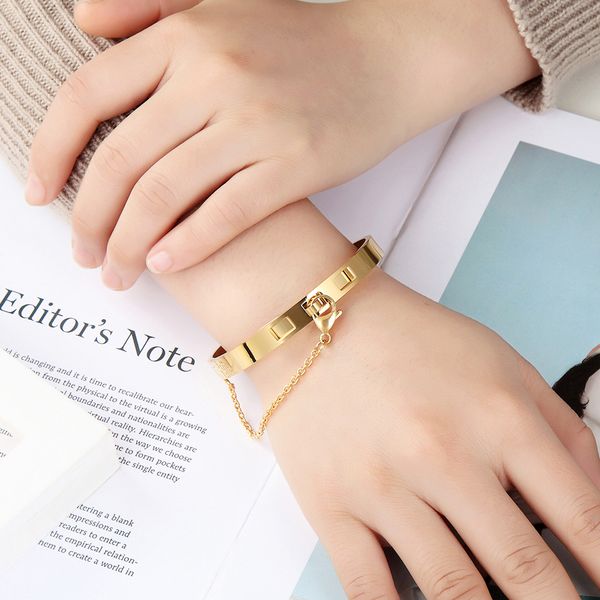 wholesale designer bangles adjustable chain love bracelet hip-hop bracelet, Black
wholesale designer bangles adjustable chain love bracelet hip-hop bracelet, Black