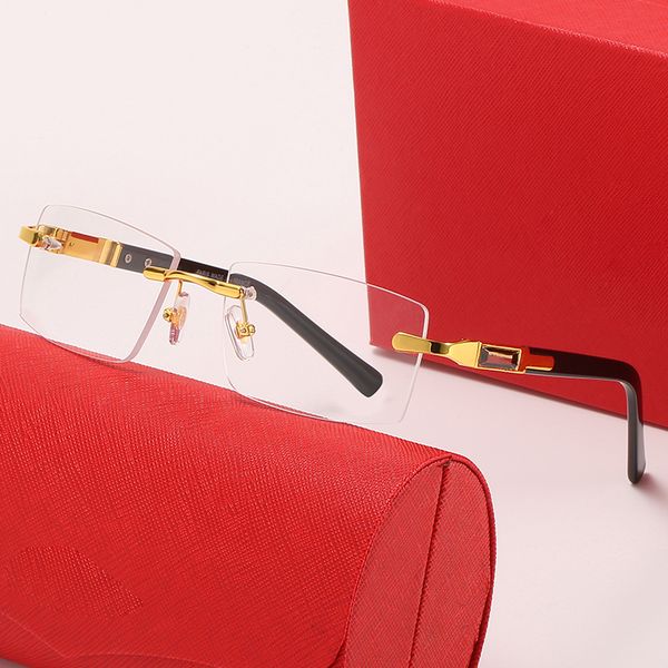 classic mens sunglasses for woman sun glasses sunglasses ladies designers silver gold metal rimless buffalo horn eyeglasses with case luxury, White;black
classic mens sunglasses for woman sun glasses sunglasses ladies designers silver gold metal rimless buffalo horn eyeglasses with case luxury, White;black