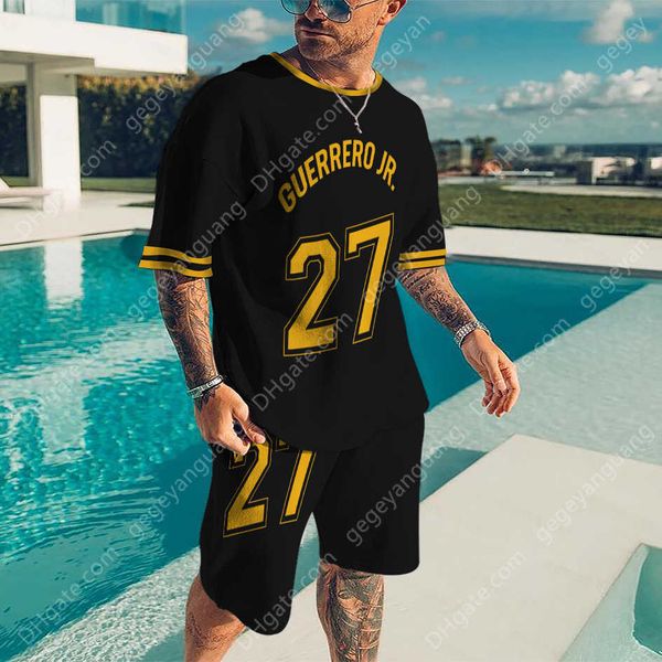tracksuits fashion tracksuit men's basketball short sleeve t shirt shorts training shirt super large apparel casual sports set, Gray
tracksuits fashion tracksuit men's basketball short sleeve t shirt shorts training shirt super large apparel casual sports set, Gray