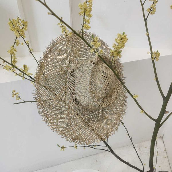 beanie/skull caps 2021 new handmade straw beach hat for women summer hat panama cap fashion concave flat sun protection visor hats t221201, Blue;gray
beanie/skull caps 2021 new handmade straw beach hat for women summer hat panama cap fashion concave flat sun protection visor hats t221201, Blue;gray