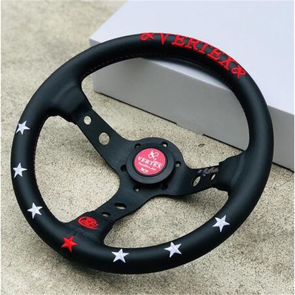 universal 330mm 7 stars jdm style deep dish car racing drift race sport vertex steering wheel
universal 330mm 7 stars jdm style deep dish car racing drift race sport vertex steering wheel