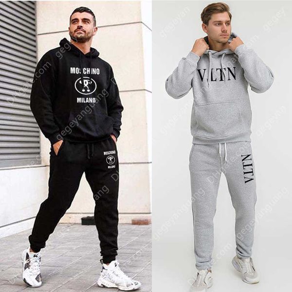 tracksuits luxury set 2 piece pullover sports pants hoodie track and field sweatshirt men's brand winter clothing, Gray
tracksuits luxury set 2 piece pullover sports pants hoodie track and field sweatshirt men's brand winter clothing, Gray