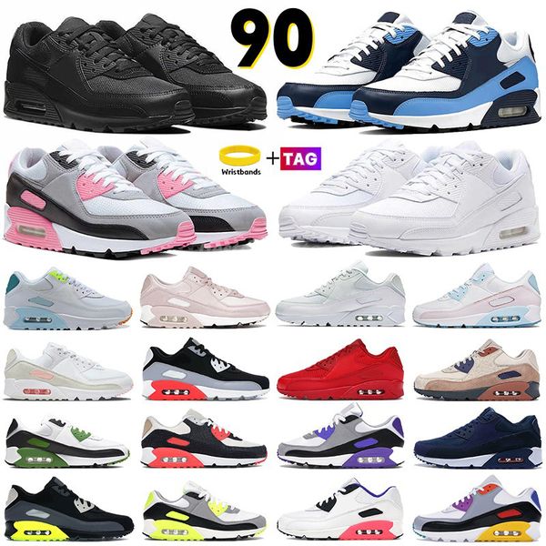 men women 90 running shoes designer 90s triple black unc triple white rose particle grey og volt sport shoe mens trainers outdoor sports sne
men women 90 running shoes designer 90s triple black unc triple white rose particle grey og volt sport shoe mens trainers outdoor sports sne