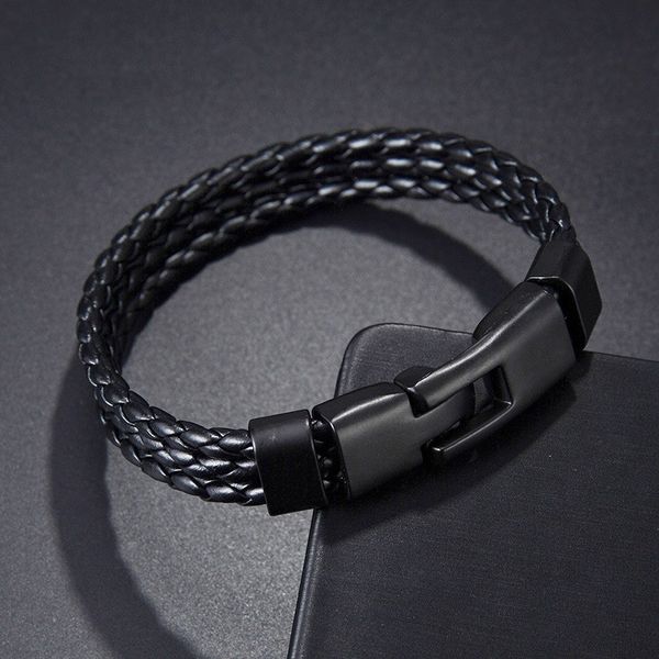 fashion three-layer braided pu leather rope bracelet jewelry designer stone h bracelets tennis bangle chain charms for women jewelries charm, Golden;silver
fashion three-layer braided pu leather rope bracelet jewelry designer stone h bracelets tennis bangle chain charms for women jewelries charm, Golden;silver