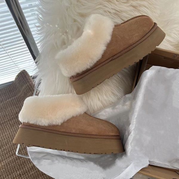 sheepskin slippers platform women snow boots designer australian boot indoor real leather warm fur booties tazz slipper house shoe winter la, Black
sheepskin slippers platform women snow boots designer australian boot indoor real leather warm fur booties tazz slipper house shoe winter la, Black