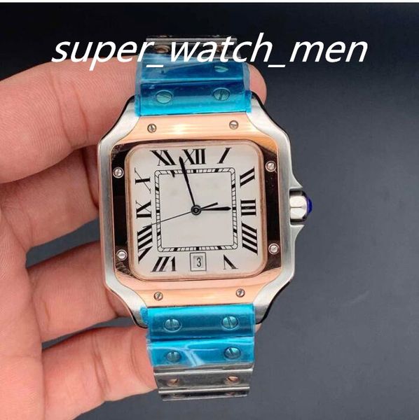 6 color luxury watches casual square watch 40mm stainless steel bracelet fashion mens watches male mechanical automatic wristwatch gift, Slivery;brown
6 color luxury watches casual square watch 40mm stainless steel bracelet fashion mens watches male mechanical automatic wristwatch gift, Slivery;brown