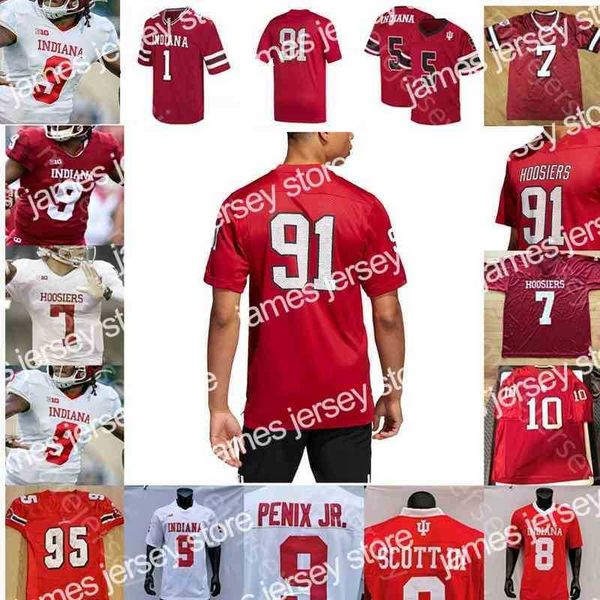 american college football wear custom indiana hoosiers college jersey football michael penix jr. stevie scott iii whop philyor jamar johnson, Black
american college football wear custom indiana hoosiers college jersey football michael penix jr. stevie scott iii whop philyor jamar johnson, Black