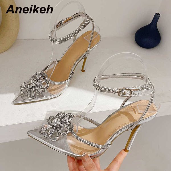 dress shoes aneikeh for women pointed toe high heel classics flower decoration ankle buckle strap crystal bordered party pumps 221213, Black
dress shoes aneikeh for women pointed toe high heel classics flower decoration ankle buckle strap crystal bordered party pumps 221213, Black