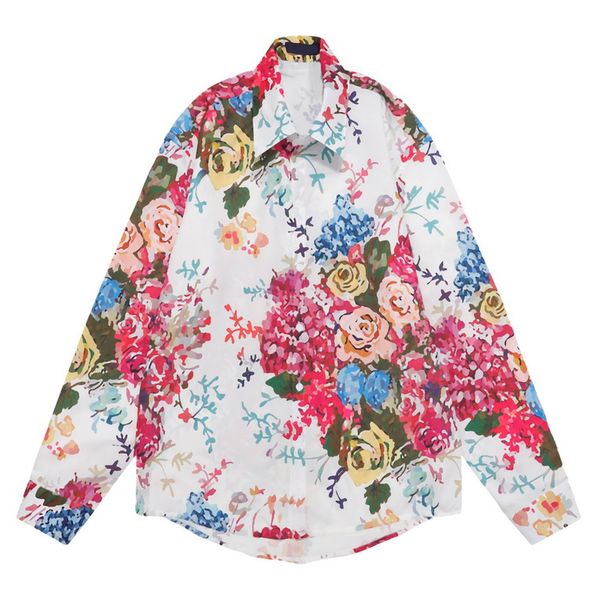 men casual shirts fashion business social cardigan designer vintage flower letter printed long sleeve shirts, White;black
men casual shirts fashion business social cardigan designer vintage flower letter printed long sleeve shirts, White;black