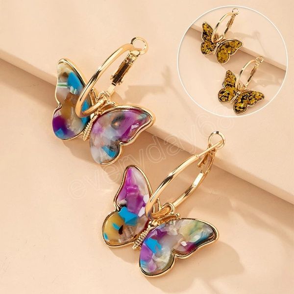 fashion vintage dangle earring for women colourful butterfly drop earrings personality versatile earrings female jewelry accessories, Silver
fashion vintage dangle earring for women colourful butterfly drop earrings personality versatile earrings female jewelry accessories, Silver