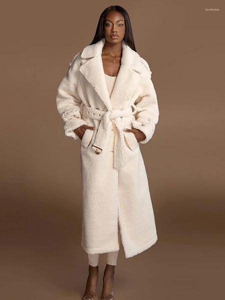 women's down faux lamb wool thicken women coat elegant turn collar overcoat with belt 2022 autumn winter female long sleeve warm coats, Black
women's down faux lamb wool thicken women coat elegant turn collar overcoat with belt 2022 autumn winter female long sleeve warm coats, Black