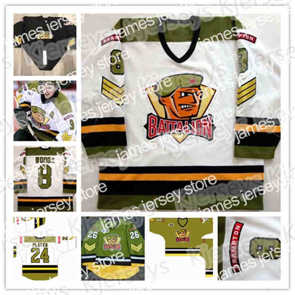 college hockey wears custom vintage ohl brampton battalion hockey jerseys 19 cody hodgson 20 derek gregorack 41 mclean jersey philip lane ma, Black
college hockey wears custom vintage ohl brampton battalion hockey jerseys 19 cody hodgson 20 derek gregorack 41 mclean jersey philip lane ma, Black
