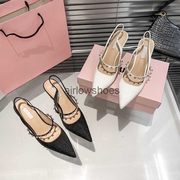 women dress shoes slingbacks mid stiletto high heels summer rhinestone pumps pointy toe wedding career party polka dot daily wear sandals, Black
women dress shoes slingbacks mid stiletto high heels summer rhinestone pumps pointy toe wedding career party polka dot daily wear sandals, Black