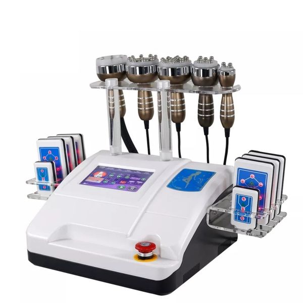 6 in 1 multifunctional slimming equipment 40k vacuum cavitation system rf lipo laser weight fat loss machine
6 in 1 multifunctional slimming equipment 40k vacuum cavitation system rf lipo laser weight fat loss machine