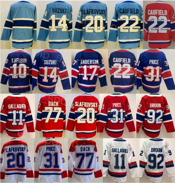 men hockey reverse retro 92 jonathan drouin jersey 14 nick suzuki 17 josh anderson 20 juraj slafkovsky 77 kirby dach 22 cole caufield 11 bre, Black;red
men hockey reverse retro 92 jonathan drouin jersey 14 nick suzuki 17 josh anderson 20 juraj slafkovsky 77 kirby dach 22 cole caufield 11 bre, Black;red