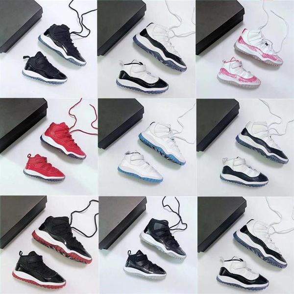 11s concord 45 2021 baby little big kids basketball shoes toddler gym red bred legend blue xi 72-10 4s boys girls outdoor athletic303b, Black
11s concord 45 2021 baby little big kids basketball shoes toddler gym red bred legend blue xi 72-10 4s boys girls outdoor athletic303b, Black