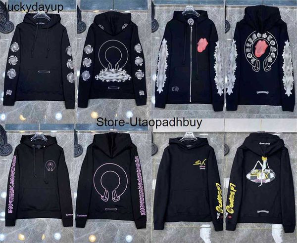 men's hoodies sweatshirts designer chroms womens hooded flower front printed fashion brand loose hoodie, Black
men's hoodies sweatshirts designer chroms womens hooded flower front printed fashion brand loose hoodie, Black