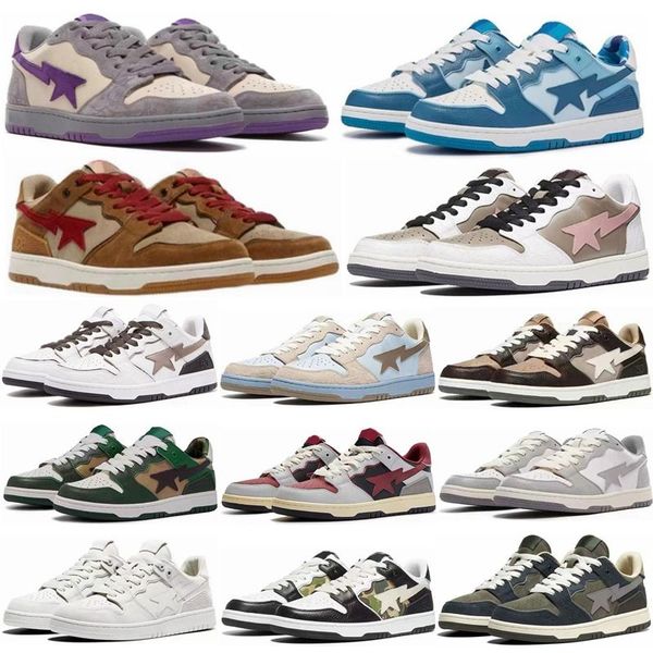 2022 mens bapestas bape sk8 sta casual shoes bapesta leather triple white green blue camo pink platform sneakers baped sports women jogging, Black
2022 mens bapestas bape sk8 sta casual shoes bapesta leather triple white green blue camo pink platform sneakers baped sports women jogging, Black