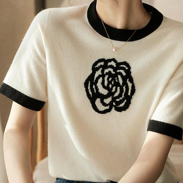women's t shirts short sleeve shirt womens clothing dames kleding knitted woman tshirts o-neck vetemznt femme t-shirty damskie, White
women's t shirts short sleeve shirt womens clothing dames kleding knitted woman tshirts o-neck vetemznt femme t-shirty damskie, White