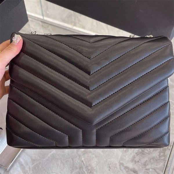the tote bag loulou chain shoulder handbag designer bags luxurious men women classic letters bolsos loulou purse travel big black chain cosm
the tote bag loulou chain shoulder handbag designer bags luxurious men women classic letters bolsos loulou purse travel big black chain cosm