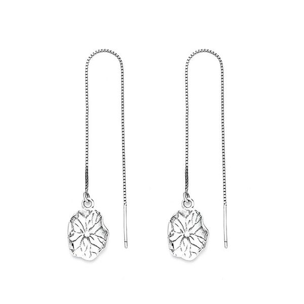 retro sterling silver 925 lotus leaf dangle earrings women elegant vintage long tassel ear ring female valentines gift
retro sterling silver 925 lotus leaf dangle earrings women elegant vintage long tassel ear ring female valentines gift