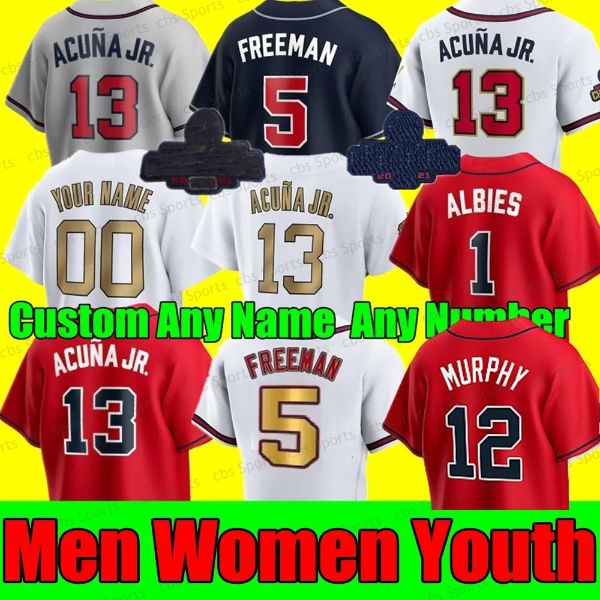 12 sean murphy baseball jersey dansby swanson matt olson brav ronald acuna jr. ozzie albies jones max fried austin riley matt olson eddie ro, Blue;black
12 sean murphy baseball jersey dansby swanson matt olson brav ronald acuna jr. ozzie albies jones max fried austin riley matt olson eddie ro, Blue;black