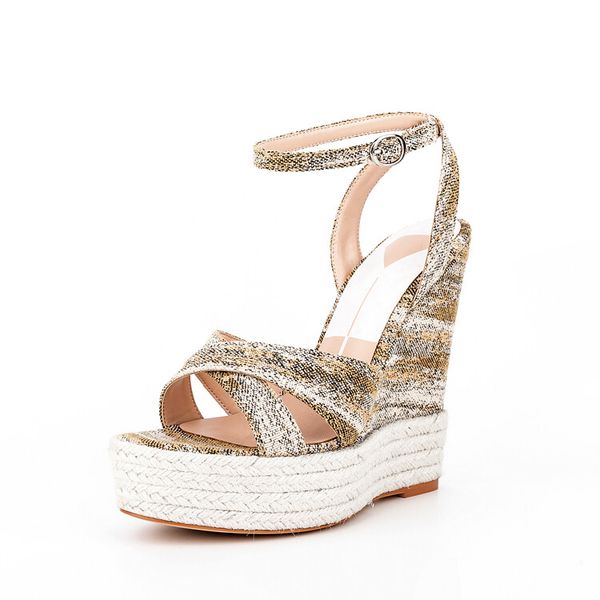 2023 women's sandals summer european and american fashion printing wedge heel thick bottom flat buckle round head sandals banquet dress, Black
2023 women's sandals summer european and american fashion printing wedge heel thick bottom flat buckle round head sandals banquet dress, Black