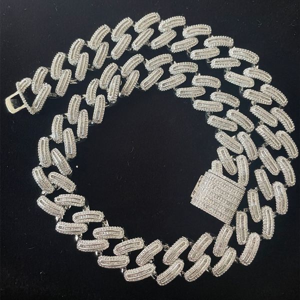 20mm 16inch -24inch gold plated bling cz stone miami cuban chain necklace bracelet punk hiphop rapper street jewelry for men, Silver
20mm 16inch -24inch gold plated bling cz stone miami cuban chain necklace bracelet punk hiphop rapper street jewelry for men, Silver