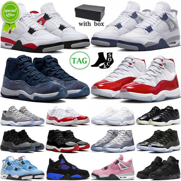 og 2023 with box 4 basketball shoes cherry 11 jumpman 4s 11s midnight navy military black cat university blue pink cool grey mens trainers
og 2023 with box 4 basketball shoes cherry 11 jumpman 4s 11s midnight navy military black cat university blue pink cool grey mens trainers
