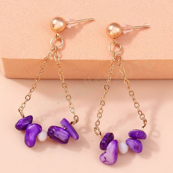 gold color simple bohemian stone beads long tassel dangle earrings brincos party wedding jewelry, Silver
gold color simple bohemian stone beads long tassel dangle earrings brincos party wedding jewelry, Silver