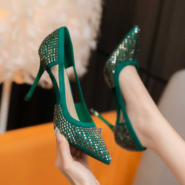 dress shoes rimocy shining crystal party for women hollow out stiletto heels pumps woman bling shiny rhinestone high 221213, Black
dress shoes rimocy shining crystal party for women hollow out stiletto heels pumps woman bling shiny rhinestone high 221213, Black