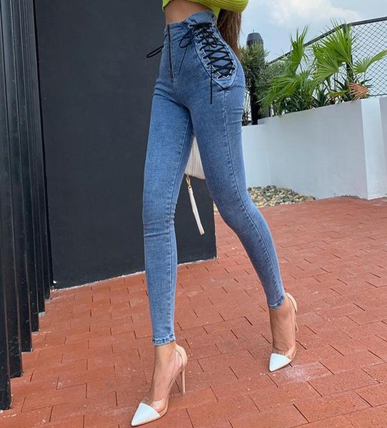 high waist hips tight jeans female sense europe and the united states autumn and winter slim feet pants nine pants women trouser9707031, Black;white
high waist hips tight jeans female sense europe and the united states autumn and winter slim feet pants nine pants women trouser9707031, Black;white