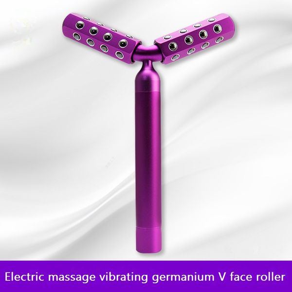 portable electric sonic face massage roller skin scraping massagers machine for v type facial lifting
portable electric sonic face massage roller skin scraping massagers machine for v type facial lifting
