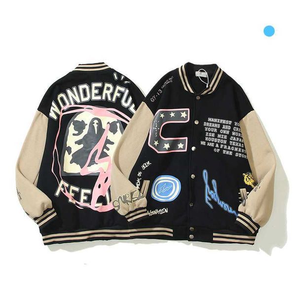 jackets men coat fashion tras outwears sco designer loose high street lightning print jacket hip hop casual leisure ins celebrit, Black;brown
jackets men coat fashion tras outwears sco designer loose high street lightning print jacket hip hop casual leisure ins celebrit, Black;brown