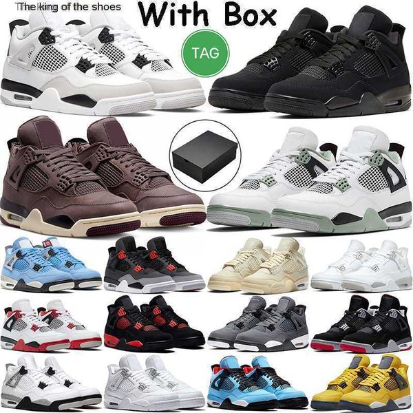 with box basketball shoes men women 4 4s retro military black cat seafoam sail university blue thunder infrared jumpman cactus jack bred
with box basketball shoes men women 4 4s retro military black cat seafoam sail university blue thunder infrared jumpman cactus jack bred