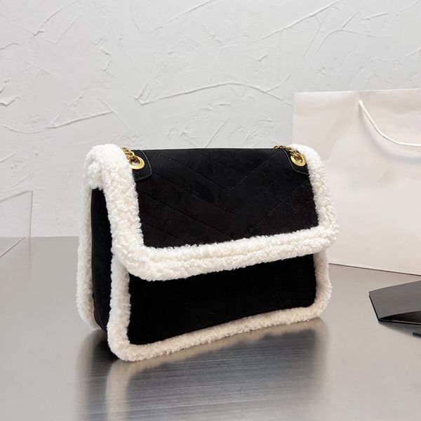 22a autumn winter messenger shoulder bags nubuck rubbed calfskin shaerling fur vintage luxury designer clutch lovely crossbody shoulder tote
22a autumn winter messenger shoulder bags nubuck rubbed calfskin shaerling fur vintage luxury designer clutch lovely crossbody shoulder tote