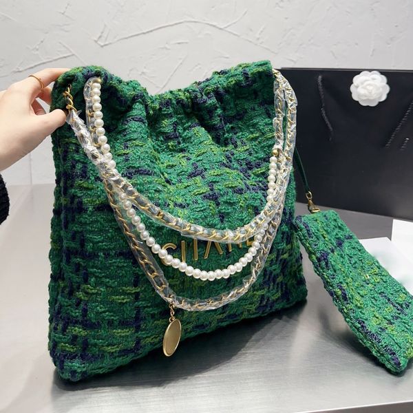 coins f/w tweed 22 shopping bags designer woolen quilted metal hardware leather beads chain shoulder crossbody with mini wallets pouch large
coins f/w tweed 22 shopping bags designer woolen quilted metal hardware leather beads chain shoulder crossbody with mini wallets pouch large