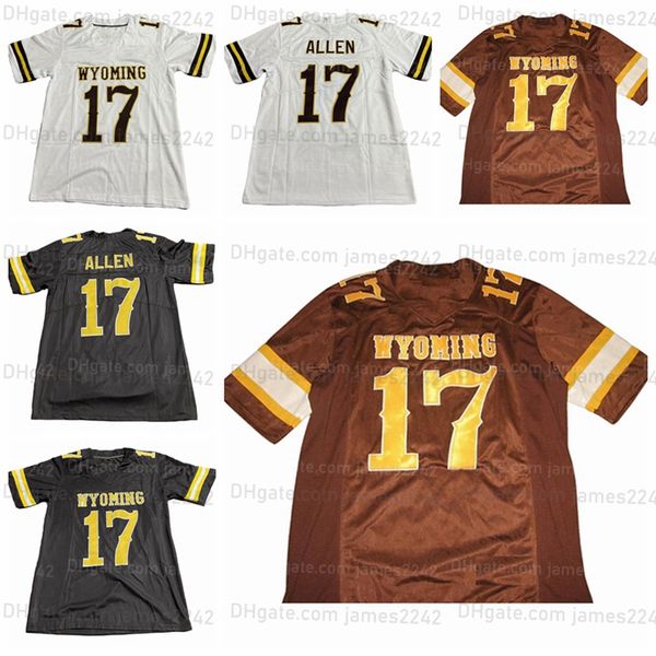 custom josh allen college football jersey men's all ed white black brown any name number
custom josh allen college football jersey men's all ed white black brown any name number