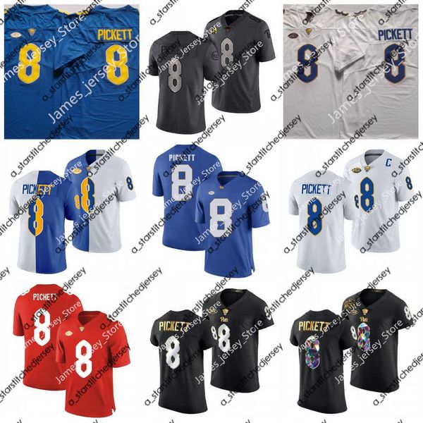 american college football wear 8 kenny pickett jersey pitt panthers jerseys royal 2021 acc football conference champions uniform final proje, Black
american college football wear 8 kenny pickett jersey pitt panthers jerseys royal 2021 acc football conference champions uniform final proje, Black