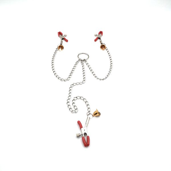 costume accessories women fetish chains metal nipple clamps toys nipples clips games for couples flirt toys nipple trainer realistic, Silver
costume accessories women fetish chains metal nipple clamps toys nipples clips games for couples flirt toys nipple trainer realistic, Silver