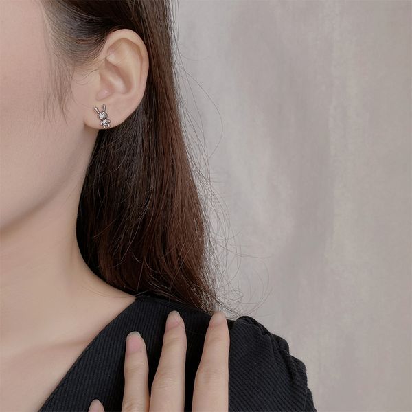 fashion rabbit stud luxury brand designers letter famous ladies stainless steel earring wedding party jewelry no box, Golden;silver
fashion rabbit stud luxury brand designers letter famous ladies stainless steel earring wedding party jewelry no box, Golden;silver