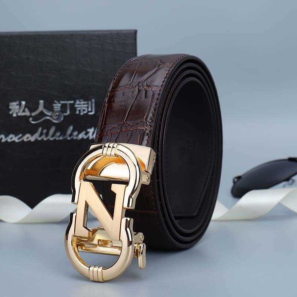 belts stainless steel rocker automatic with casual business men's leather belt 1213, Black;brown
belts stainless steel rocker automatic with casual business men's leather belt 1213, Black;brown