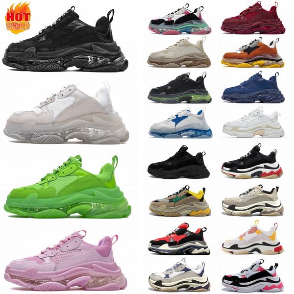 2023 triple s designer running casual shoes men women platform sneakers mens trainers outdoor clear sole
2023 triple s designer running casual shoes men women platform sneakers mens trainers outdoor clear sole