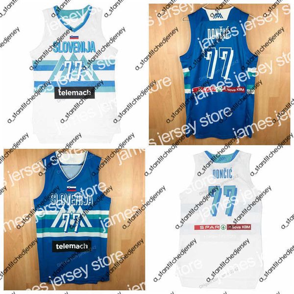 basketball jerseys new custom luka doncic #77 team slovenija rare basketball jersey print white blue any name number size s-4xl, Black;red
basketball jerseys new custom luka doncic #77 team slovenija rare basketball jersey print white blue any name number size s-4xl, Black;red