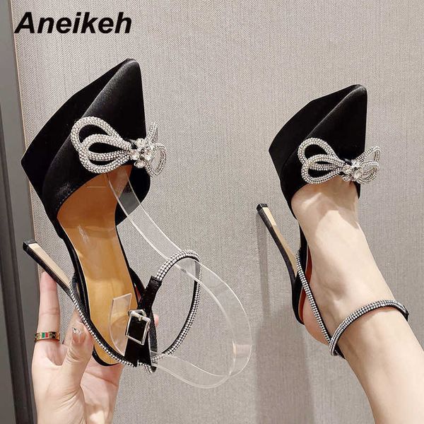dress shoes aneikeh 2023 rhinestone butterfly-knot decoration women pumps pointed toe thin high heel buckle strap party 221213, Black
dress shoes aneikeh 2023 rhinestone butterfly-knot decoration women pumps pointed toe thin high heel buckle strap party 221213, Black