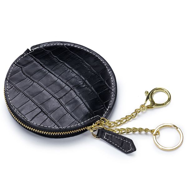 3pcs coin purses women genuine leather pattern of crocodile circle shaped short wallet mix color, Red;black
3pcs coin purses women genuine leather pattern of crocodile circle shaped short wallet mix color, Red;black