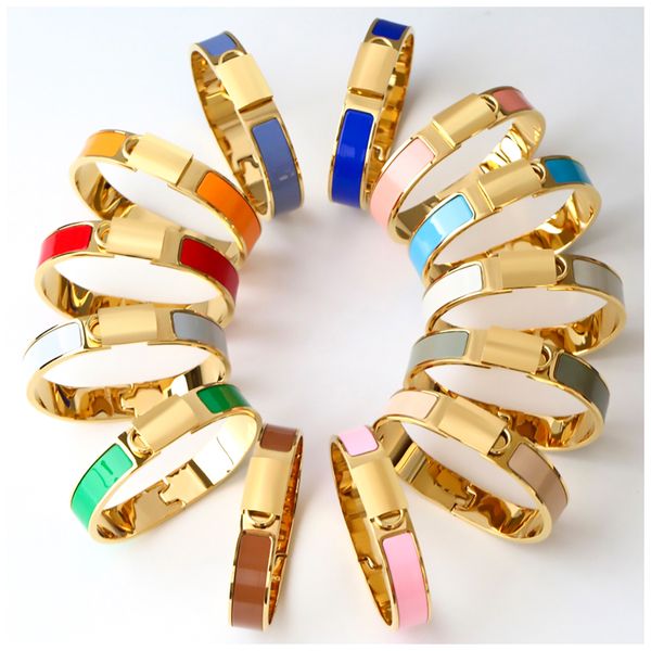 h bracelet lock charm bangle crystal bracelets silver braclets armband gold silver bangles steel braclet pulsera china de la suerte braccial, Black