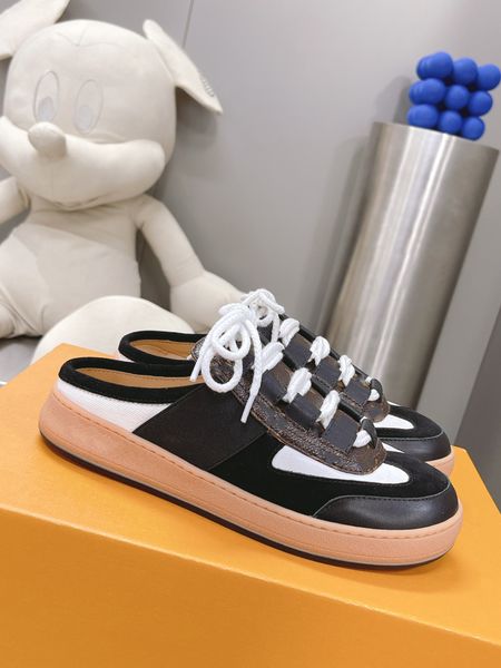 shoes l01 designer version pure handmade custom 2022s new 1v home ladies casual board slippers, Black
shoes l01 designer version pure handmade custom 2022s new 1v home ladies casual board slippers, Black