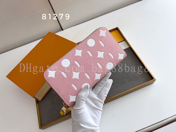 classic full zip wallets m81279 pink spring in the city zippy wallet embossed soft grain leather purses women purse, Red;black
classic full zip wallets m81279 pink spring in the city zippy wallet embossed soft grain leather purses women purse, Red;black